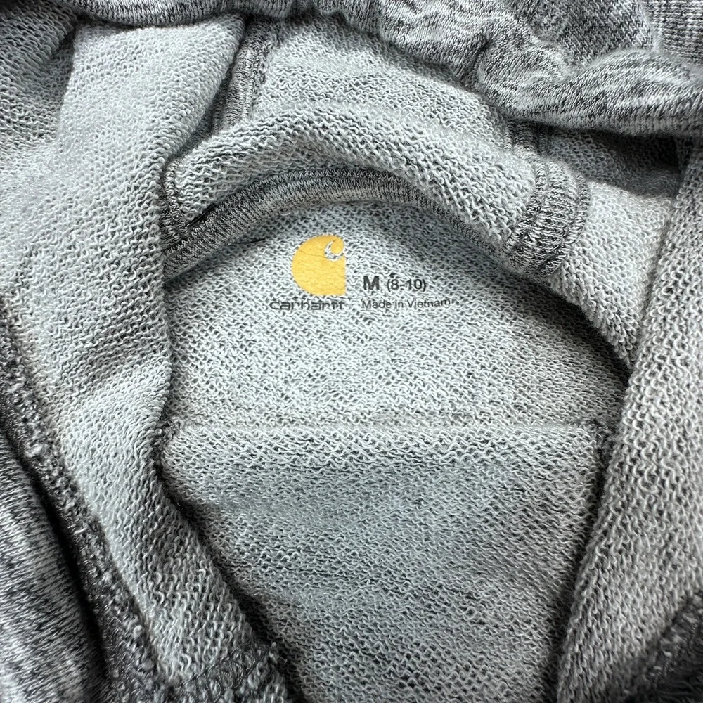 Carhartt Womens Medium 8-10 Gray Newberry Cowl Hoodie Sweatshirt Streetwear